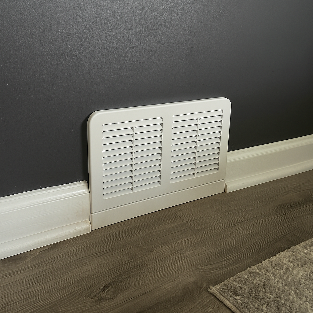 Impeccable Air Baseboard Filtered Return Grille